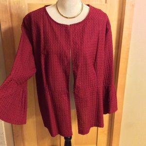 NWOT- Beautiful, Eyelet Lace Blazer